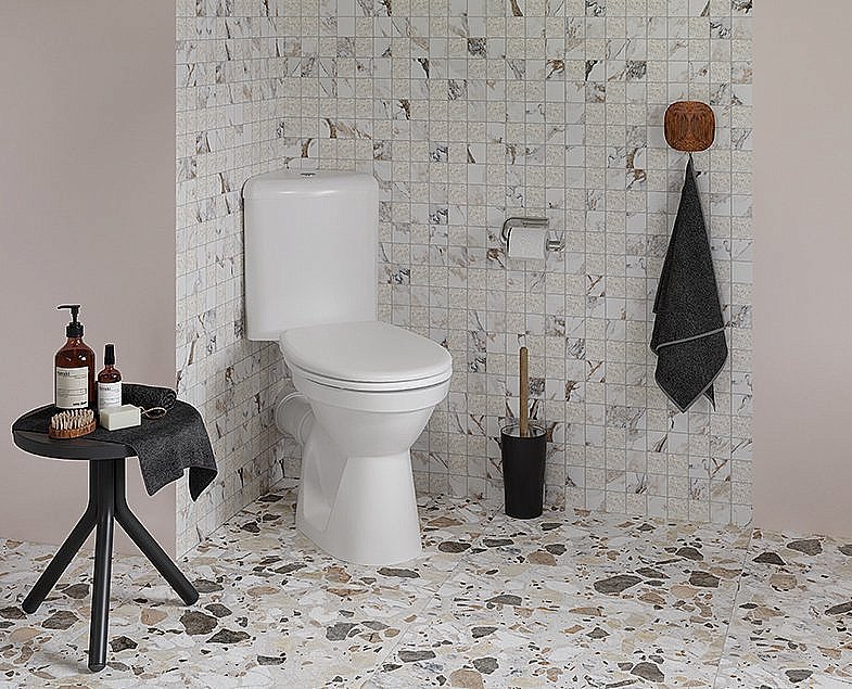 Унитаз Vitra Arkitekt 9754B003-7201 с бачком, с крышкой микролифт, белый купить в интернет-магазине Sanbest