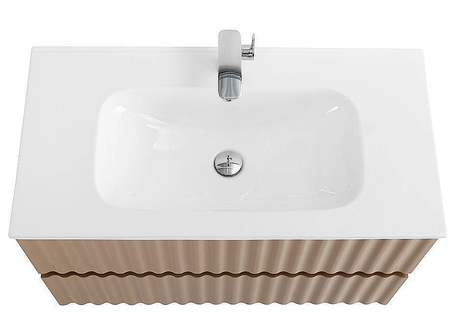 Тумба с раковиной Art&Max ELEGANT 80 капучино для ванной в интернет-магазине Sanbest