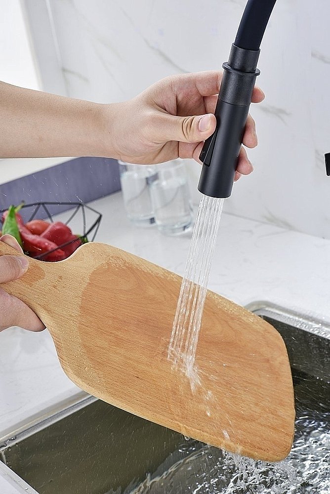 Смеситель для кухни Paulmark Halt Ha214021-AN антрацит купить в интернет-магазине сантехники Sanbest