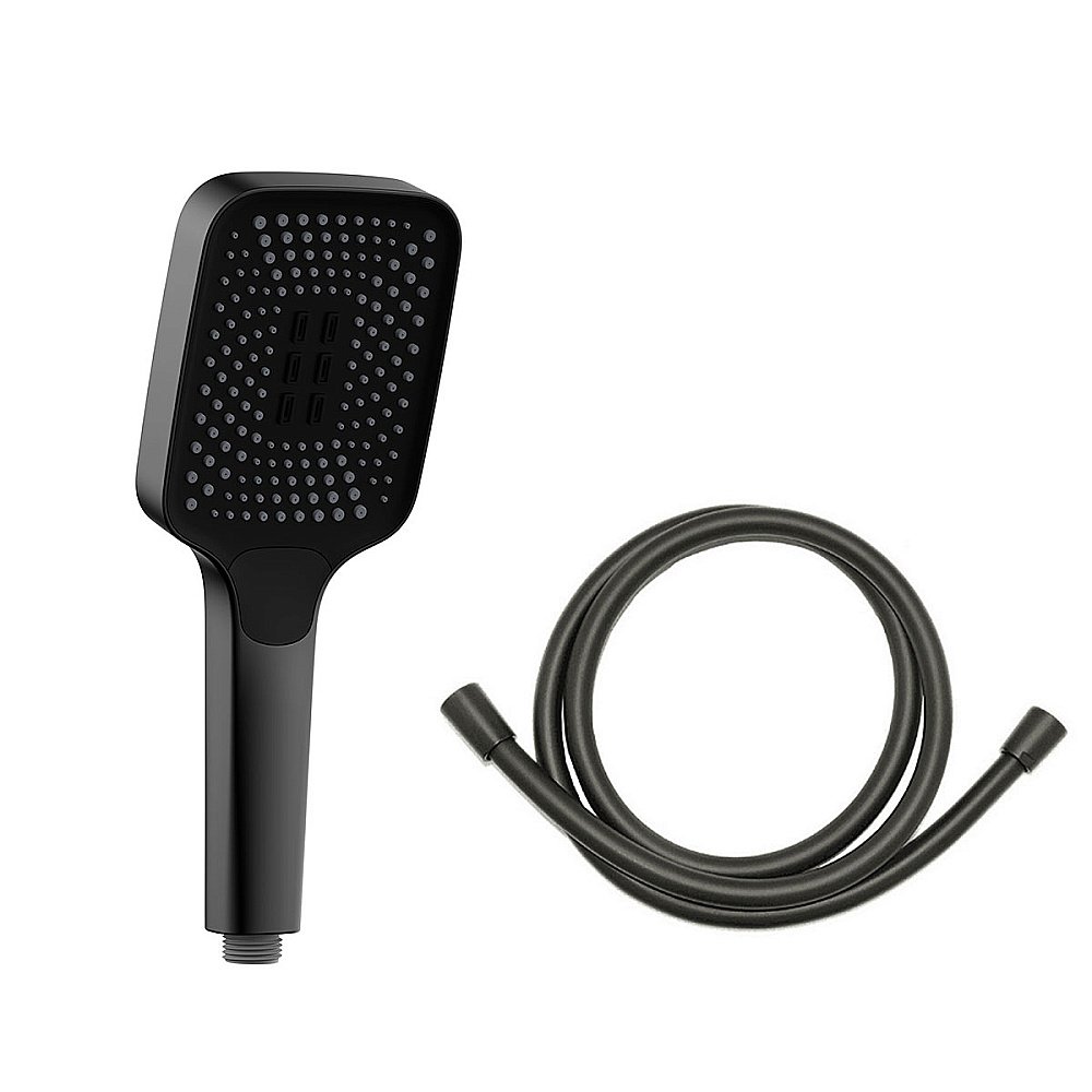 Душевая система Vincea VSFW-321MT1RMB черная матовая купить в интернет-магазине сантехники Sanbest