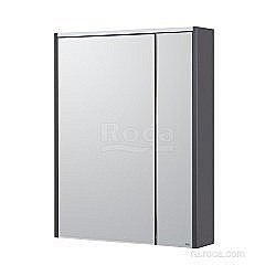 Зеркальный шкаф Roca Ronda ZRU9302968 60 белый глянец/антрацит купить в интернет-магазине сантехники Sanbest