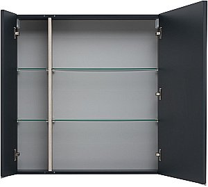 Зеркальный шкаф Aquanet Алвита New 80 Антрацит купить в интернет-магазине сантехники Sanbest