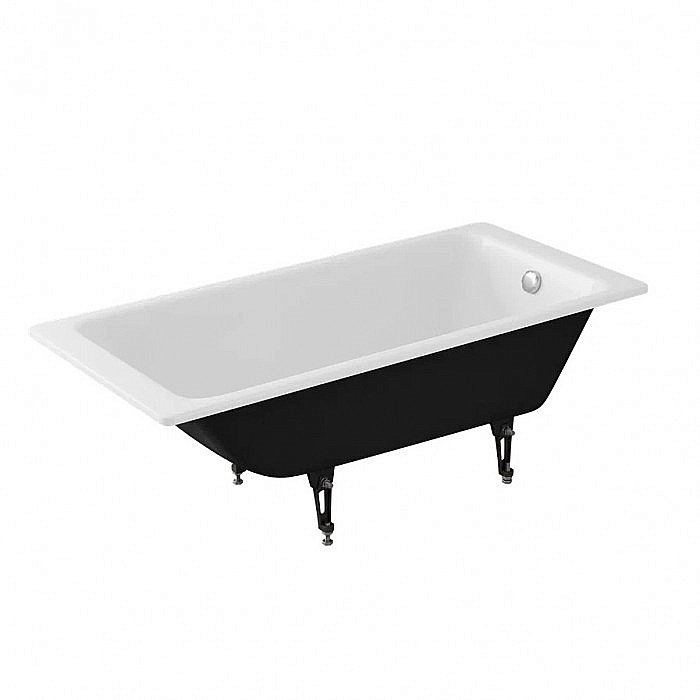 Ванна чугунная Delice PARALLEL Comfort DLR220504-AS 160x70 белая купить в интернет-магазине Sanbest