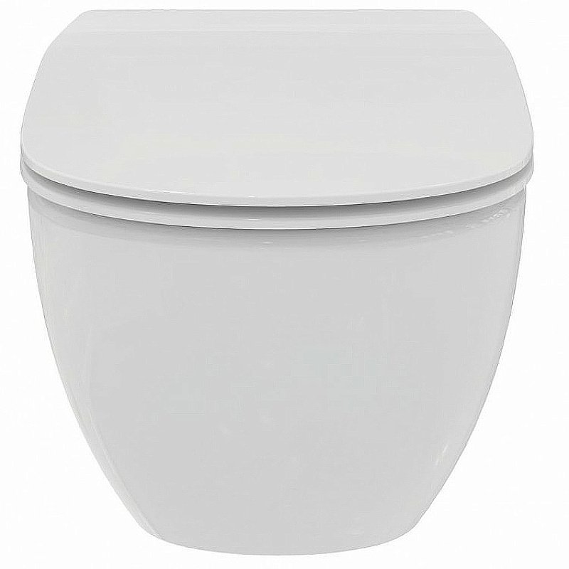 Унитаз подвесной Ideal Standard Tesi T355101 белый, безободковый, с крышкой микролифт купить в интернет-магазине Sanbest