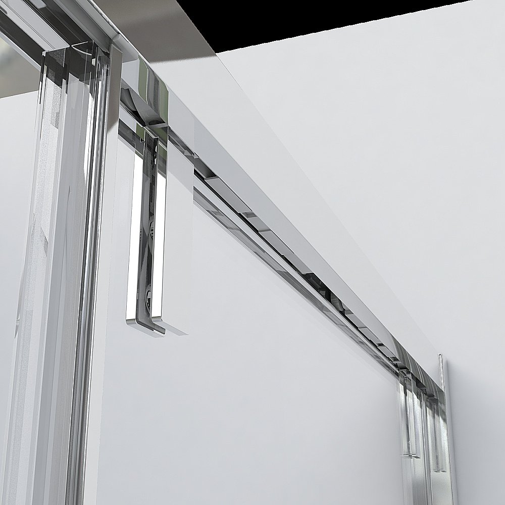 Душевая дверь Vincea Lugano VDS-1L140CL-1 140 хром купить в интернет-магазине Sanbest