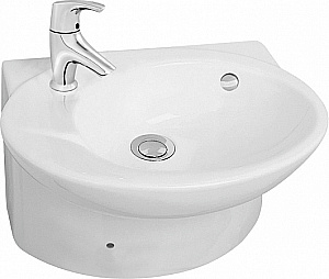 Раковина Jacob Delafon PRESQU`ILE E1337-00 белая купить в интернет-магазине Sanbest