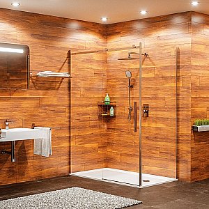 Душевой уголок WasserKRAFT Alme 15R33 90x130 купить в интернет-магазине Sanbest