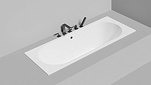 Ванна Salini Ornella AXIS S-Sense 170x70 104613G белая купить в интернет-магазине Sanbest