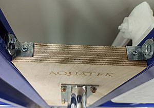Инсталляция для унитаза Aquatek Sensor INSE-0000002.36 кнопка хром купить в интернет-магазине сантехники Sanbest