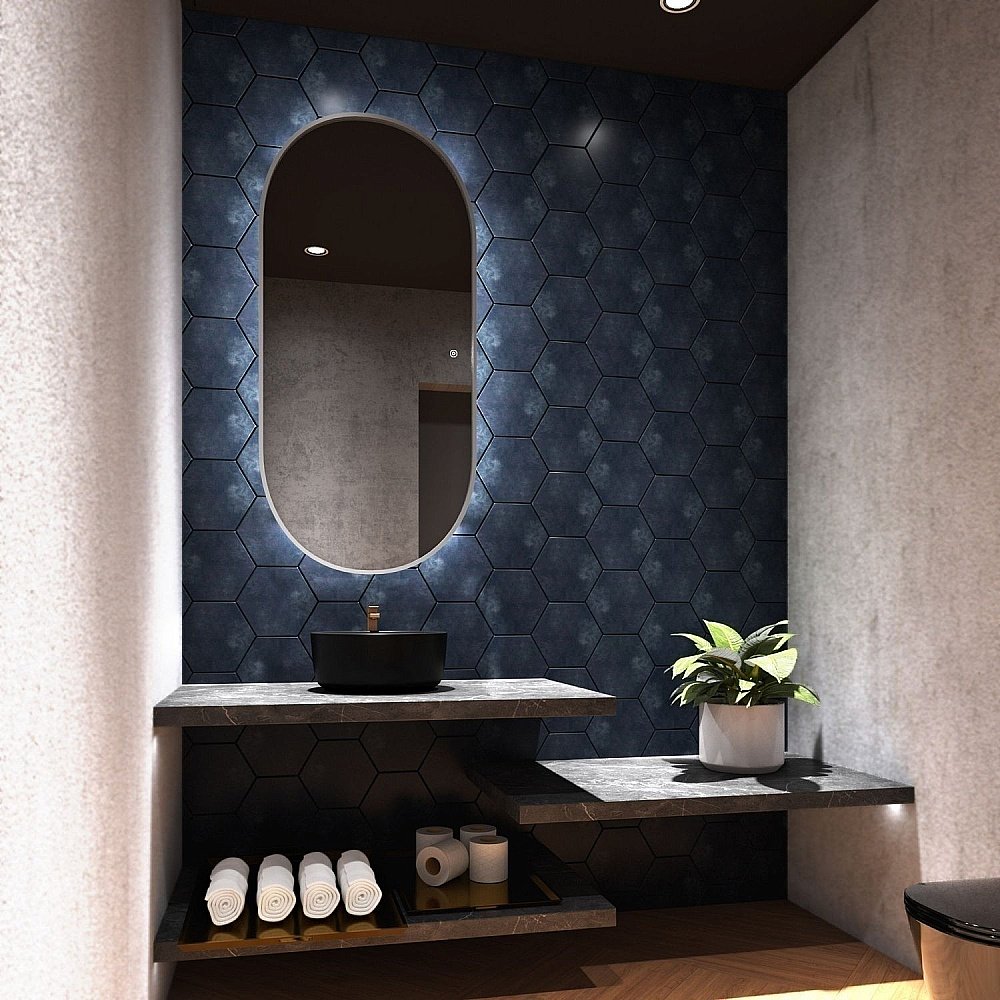 Зеркало с подсветкой ART&MAX BARI 70x150 в ванную от интернет-магазине сантехники Sanbest