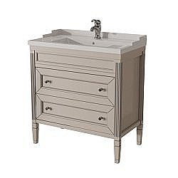 Тумба под раковину с 2-мя ящиками Caprigo Albion 80 Реестр отделок CLASSIC купить в интернет-магазине сантехники Sanbest