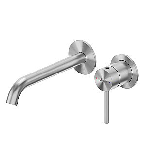 Смеситель для раковины Abber Wasser Kreis 316 AF8112BST-M сталь брашированная купить в интернет-магазине сантехники Sanbest