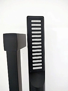 Душевая кабина Esbano EST-RASPA-90 90х90 стекло прозрачное/профиль черный купить в интернет-магазине Sanbest