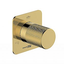 Дивертор Wasserkraft Ems A304 3 выхода, золото для смесителя в интернет-магазине сантехники Sanbest