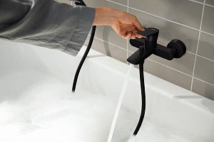 Смеситель для ванны Hansgrohe Rebris E 72450670 купить в интернет-магазине сантехники Sanbest