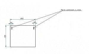 Тумба с раковиной Эстет Vegas 80 для ванной в интернет-магазине Sanbest