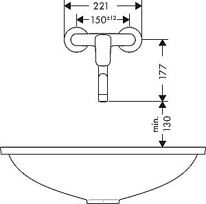 Смеситель для кухни Hansgrohe Logis 71836000 купить в интернет-магазине сантехники Sanbest