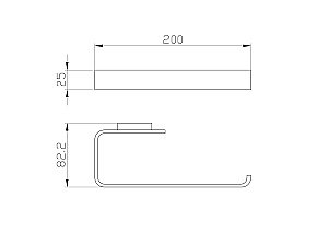 Кольцо для полотенец WONZON & WOGHAND LOTTE, Брашированное золото (WW-8313-BG) купить в интернет-магазине сантехники Sanbest