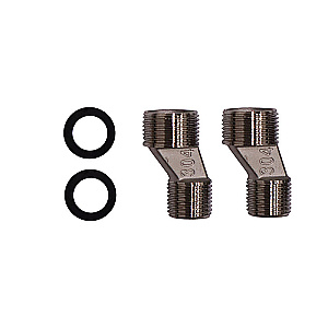 Душевая система Azario Alanti AZ-K2332-1B черная матовая купить в интернет-магазине сантехники Sanbest