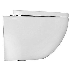 Унитаз подвесной Azario ORMI 4551+AZ-0253VD с инсталляцией Loranto безободковый, смыв торнадо, с сиденьем микролифт, белый купить в интернет-магазине Sanbest