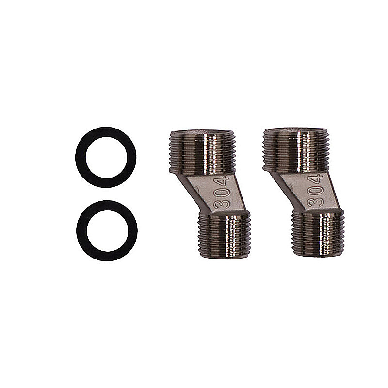 Душевая система Azario Alanti AZ-K2332-1B черная матовая купить в интернет-магазине сантехники Sanbest