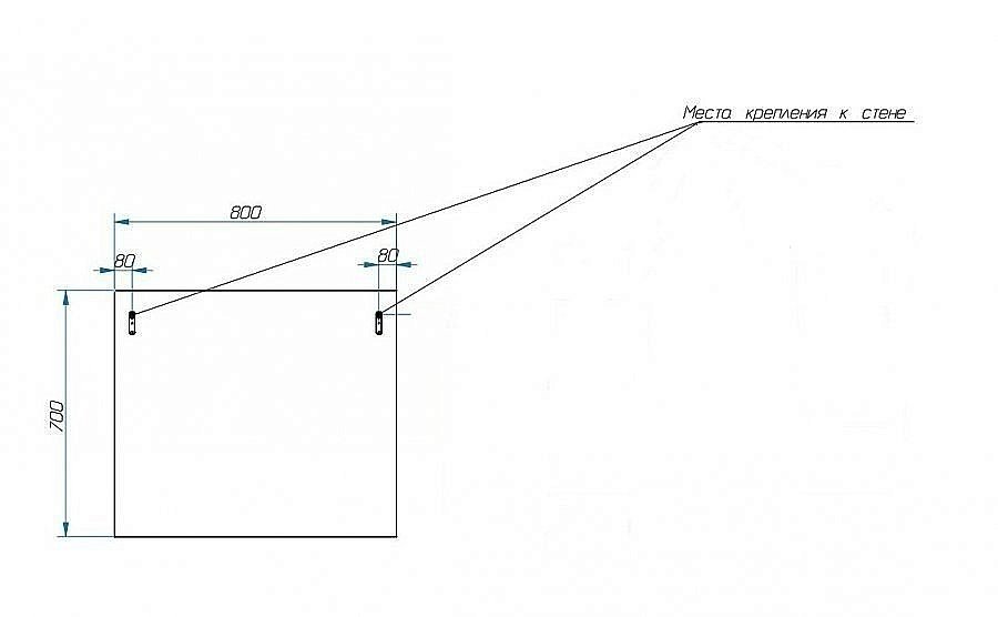 Тумба с раковиной Эстет Vegas 80 для ванной в интернет-магазине Sanbest
