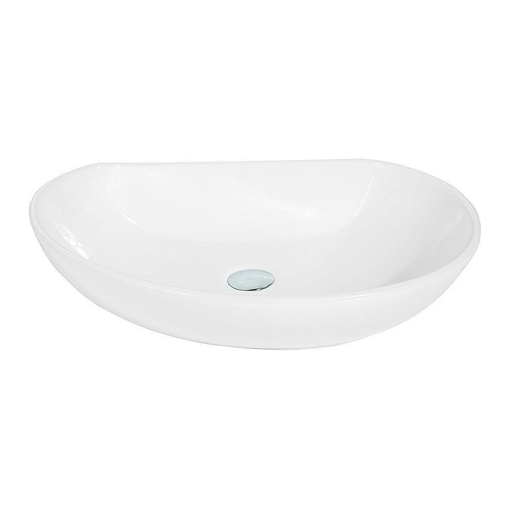 Раковина накладная Art&Max 60,5 AM5405-W белая купить в интернет-магазине Sanbest