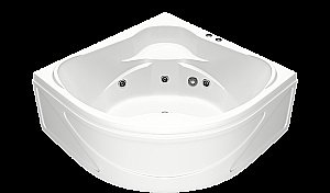 Ванна с гидромассажем BAS Хатива 143x143 купить в интернет-магазине Sanbest