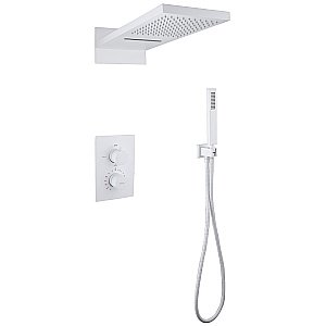 Душевая система ABBER Weiss Insel AF8052W белый купить в интернет-магазине сантехники Sanbest