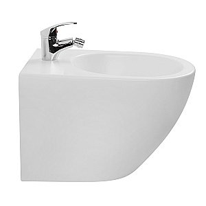 Биде подвесное Abber Bequem AC1150MW белое матовое купить в интернет-магазине Sanbest