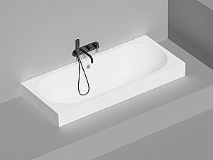 Ванна Salini Ornella AXIS S-Stone 103423MRH 170x75 белая/внутри RAL матовая купить в интернет-магазине Sanbest