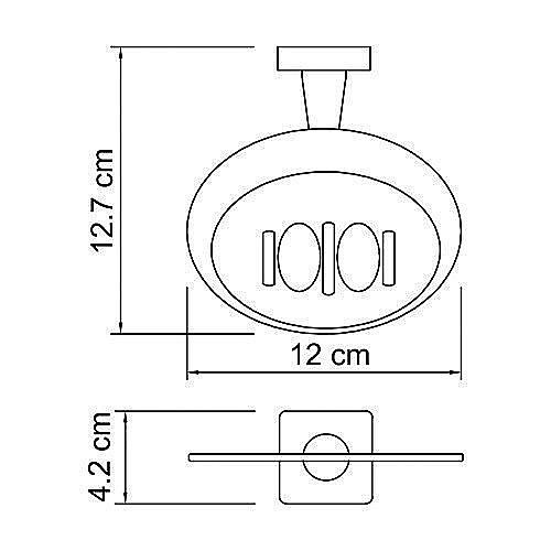 Мыльница-решетка WasserKRAFT Lippe К-6569 купить в интернет-магазине сантехники Sanbest