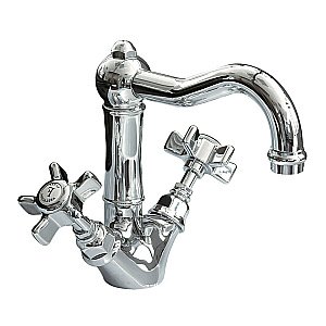 Смеситель для раковины Nicolazzi Dames Anglaises 1432CR18 хром купить в интернет-магазине сантехники Sanbest