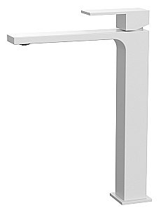 Смеситель для раковины Kaiser Cube 01311-4 белый матовый купить в интернет-магазине сантехники Sanbest