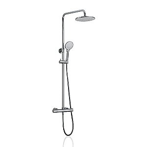 Душевая система Koller Pool Round RNST002 хром купить в интернет-магазине сантехники Sanbest