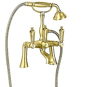 Смеситель для ванны Cezares FIRST-PBV-03/24-M золото купить в интернет-магазине сантехники Sanbest