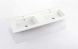 Раковина Gid Integrado 121,5 90120S 71161 белая купить в интернет-магазине Sanbest