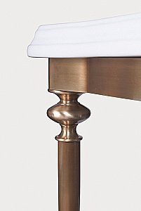 Консоль с раковиной Tiffany World Bristol TWBR874 105 бронза с 1 отверстием для ванной в интернет-магазине сантехники Sanbest