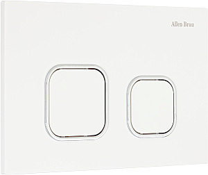 Кнопка смыва Allen Brau EVO O 9.2EV02.20 белая купить в интернет-магазине сантехники Sanbest