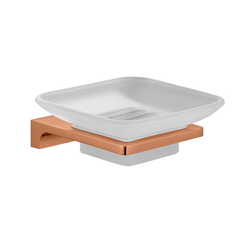 Мыльница Rav-Slezak Nil NLA0300ZRK розовый золотистый крацованный купить в интернет-магазине сантехники Sanbest