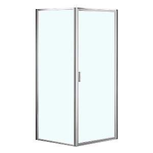 Душевой уголок Azario Richmond 90х90 AZ-NAG1221 стекло прозрачное/профиль хром купить в интернет-магазине Sanbest