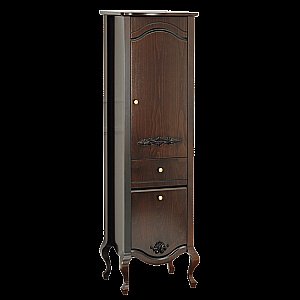 Шкаф-пенал Migliore Impero 49 Noce для ванной в интернет-магазине сантехники Sanbest