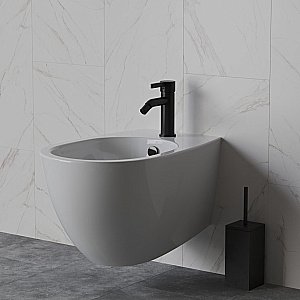 Смеситель для биде PAINI Brera 74PZ304 черный матовый купить в интернет-магазине сантехники Sanbest