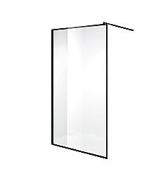 Душевое ограждение Nova NG-687-11BLACK, 110x195, прозрачное стекло купить в интернет-магазине Sanbest