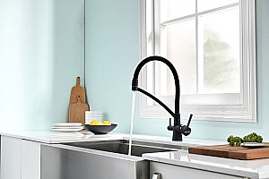 Смеситель для кухни Paulmark Sigen Si213111-AN антрацит купить в интернет-магазине сантехники Sanbest