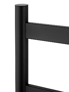 Полотенцесушитель электрический напольный WONZON & WOGHAND ESSEN, Черный матовый (WW-A406-MB) купить в интернет-магазине сантехники Sanbest