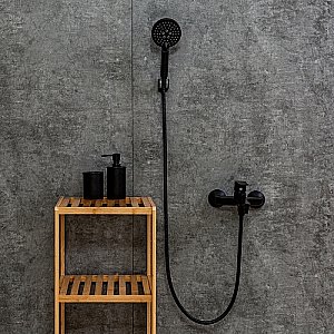 Набор смесителей Orange Aristo M19-311b черный купить в интернет-магазине сантехники Sanbest