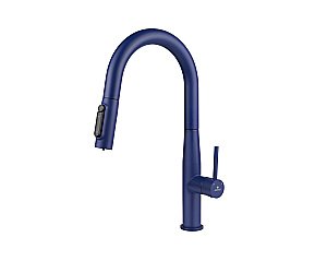 Смеситель для кухни Kaiser Vita 43344-20 синий матовый купить в интернет-магазине сантехники Sanbest