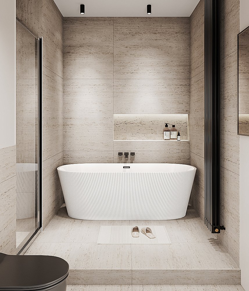 Ванна акриловая Grossman Forta GR-27021 170x75 белая купить в интернет-магазине Sanbest