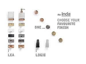 Диспенсер Inda Lea A1812ZCR21 хром купить в интернет-магазине сантехники Sanbest